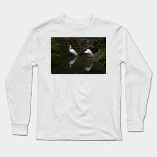 Egret Reflections Long Sleeve T-Shirt